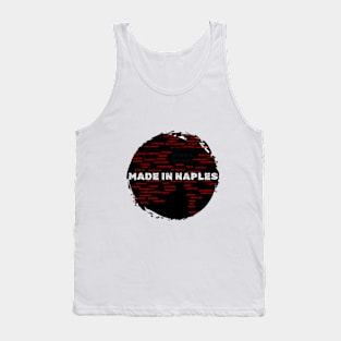 Made In Naples Hoods Born & Raised By Abby Anime (c) Tank Top